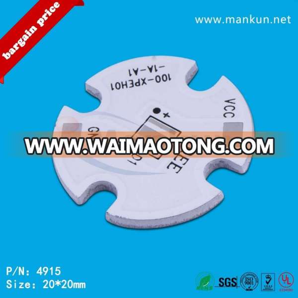 pcb manufacturer low cost aluminum rigid printed cirucit board for desk lamp